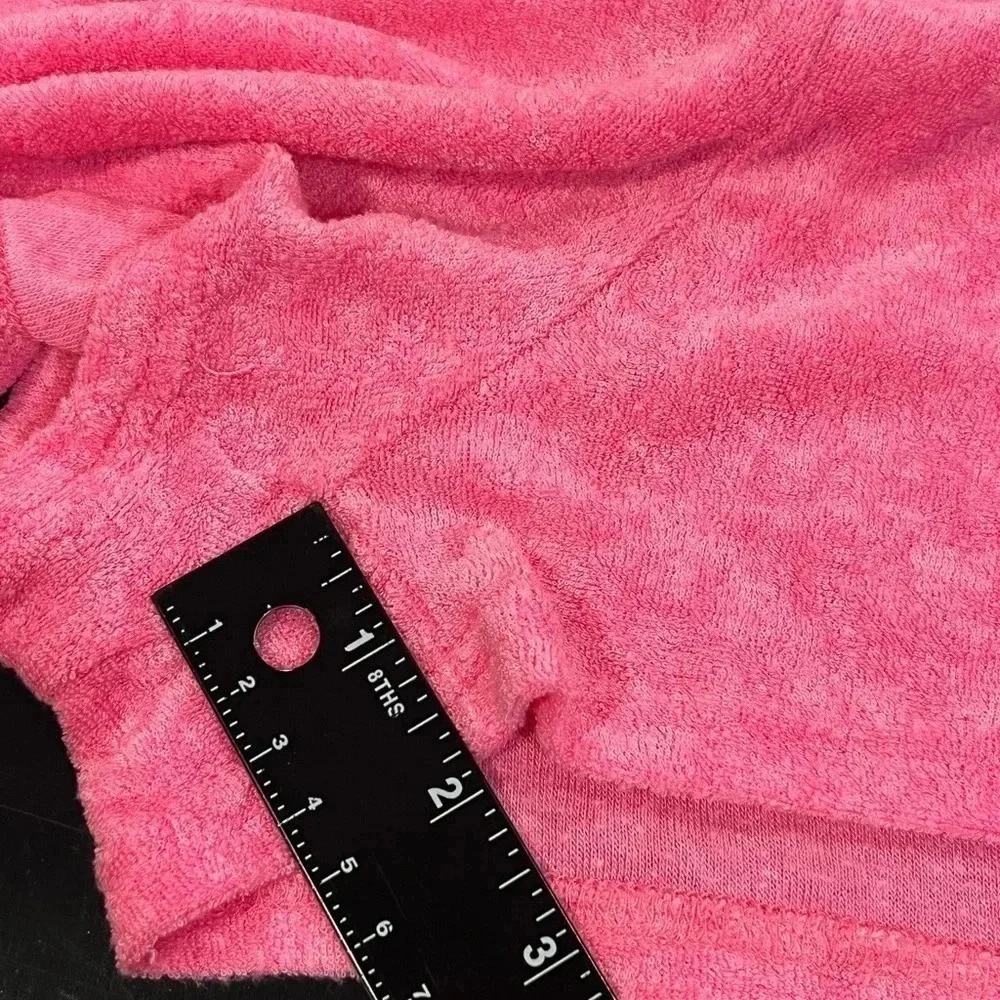 🍀2/$22 Juicy Couture Velour Pink Sleepwear Shorts Womens Sexy Pajamas Small - Picture 9 of 10